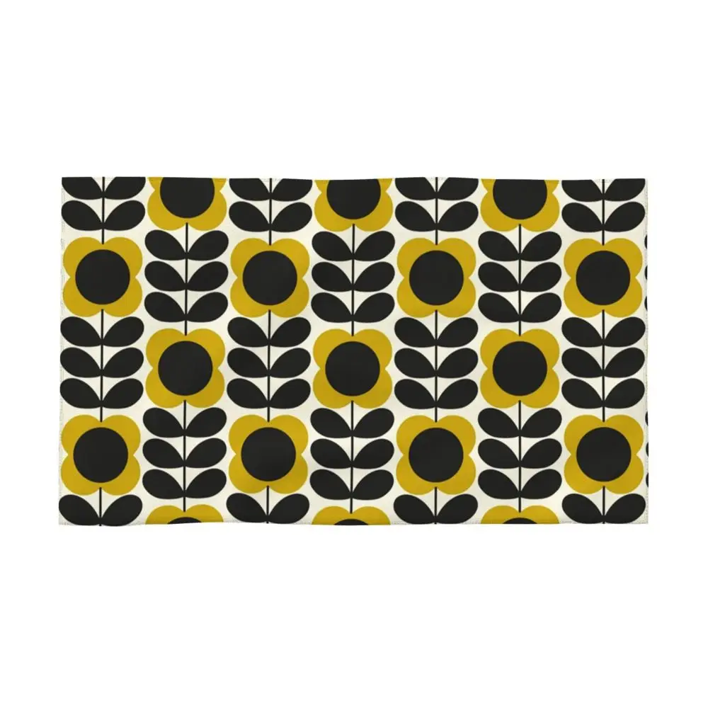 Orla Kiely Flower Face Towel Personalized Super Soft Cotton Bath Towels
