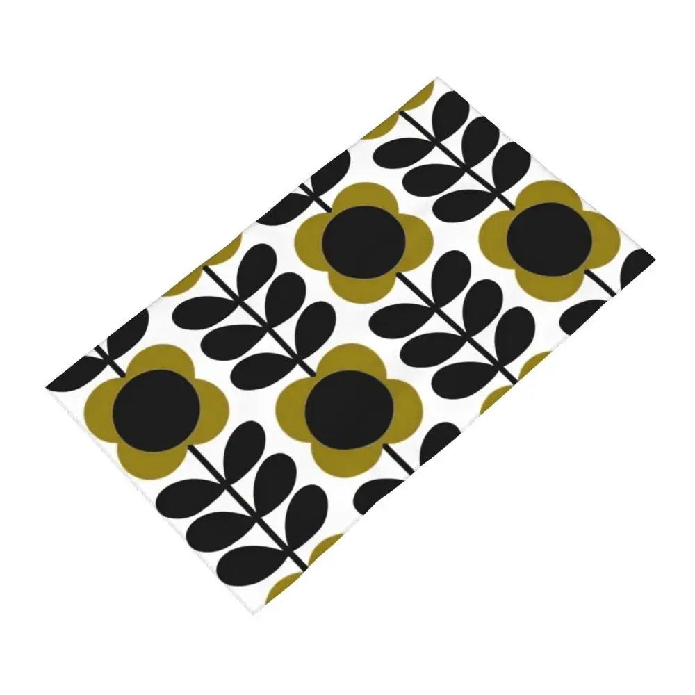 Orla Kiely Flower Face Towel Personalized Super Soft Cotton Bath Towels