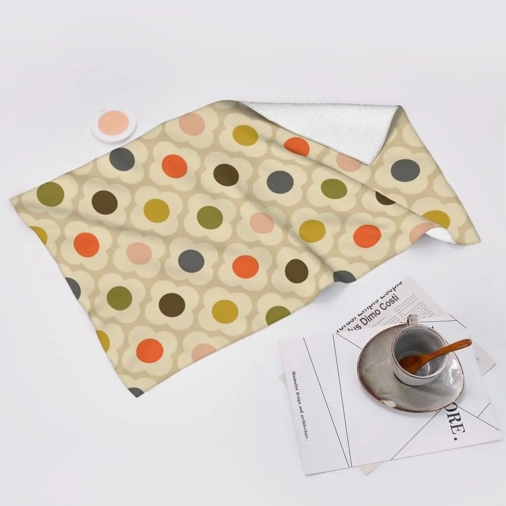 Orla Kiely Flower Face Towel Personalized Super Soft Cotton Bath Towels