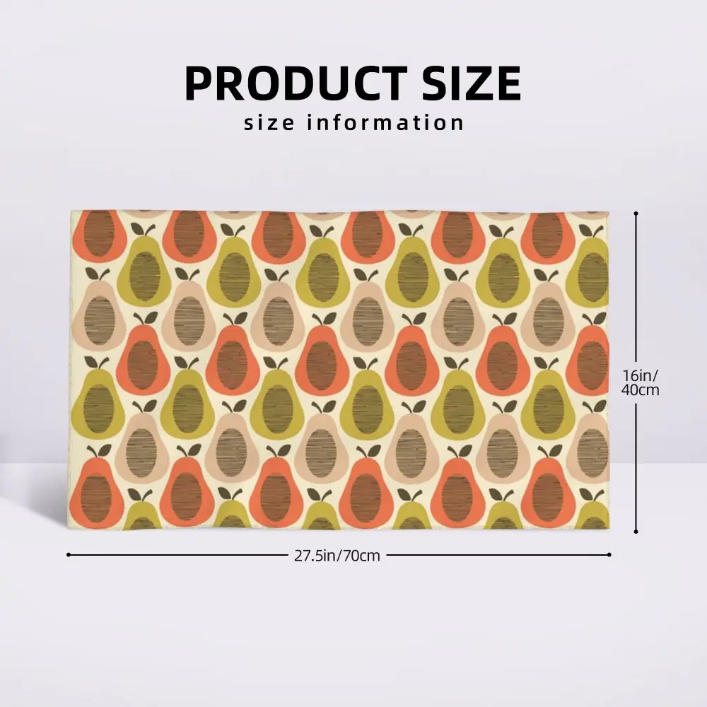 Orla Kiely Flower Face Towel Personalized Super Soft Cotton Bath Towels