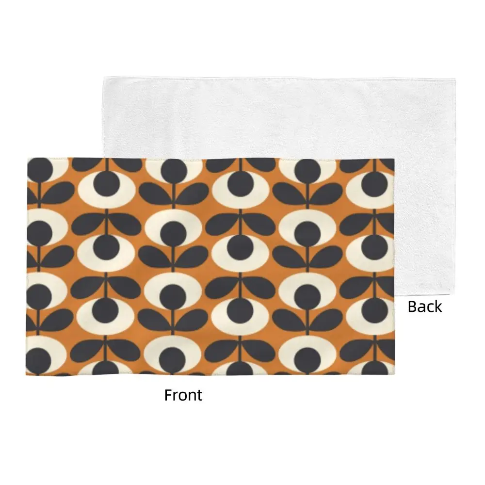 Orla Kiely Flower Face Towel Personalized Super Soft Cotton Bath Towels
