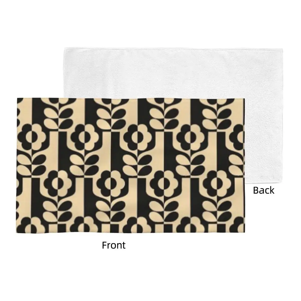 Orla Kiely Flower Face Towel Personalized Super Soft Cotton Bath Towels