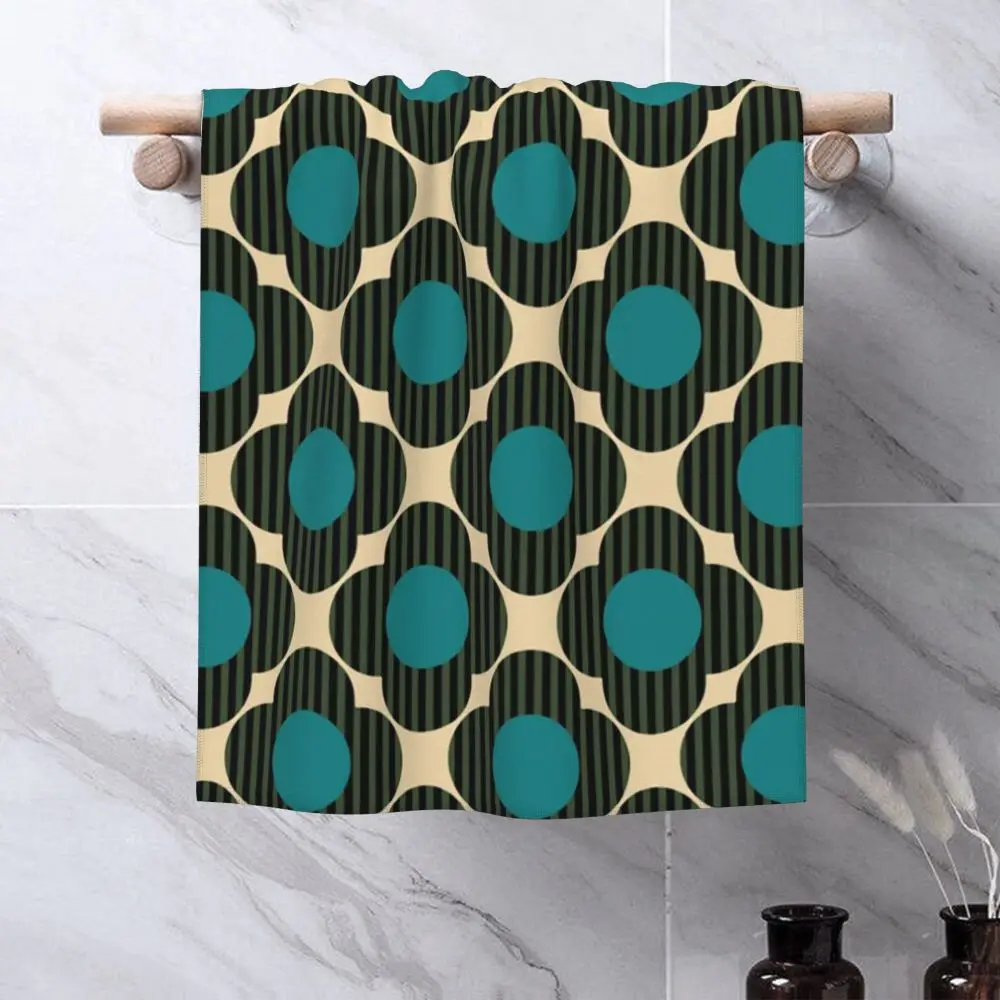 Orla Kiely Flower Face Towel Personalized Super Soft Cotton Bath Towels