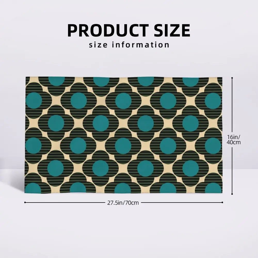 Orla Kiely Flower Face Towel Personalized Super Soft Cotton Bath Towels