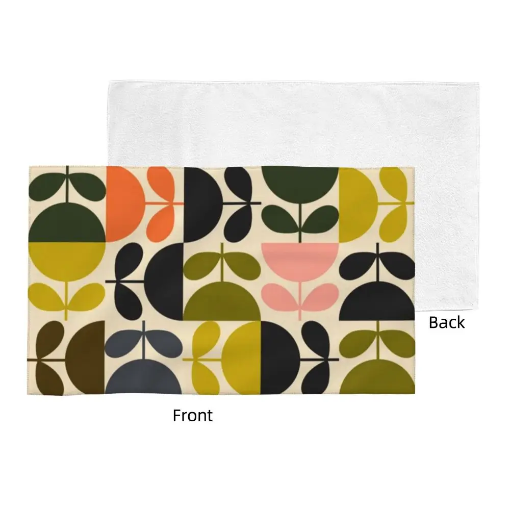 Orla Kiely Flower Face Towel Personalized Super Soft Cotton Bath Towels