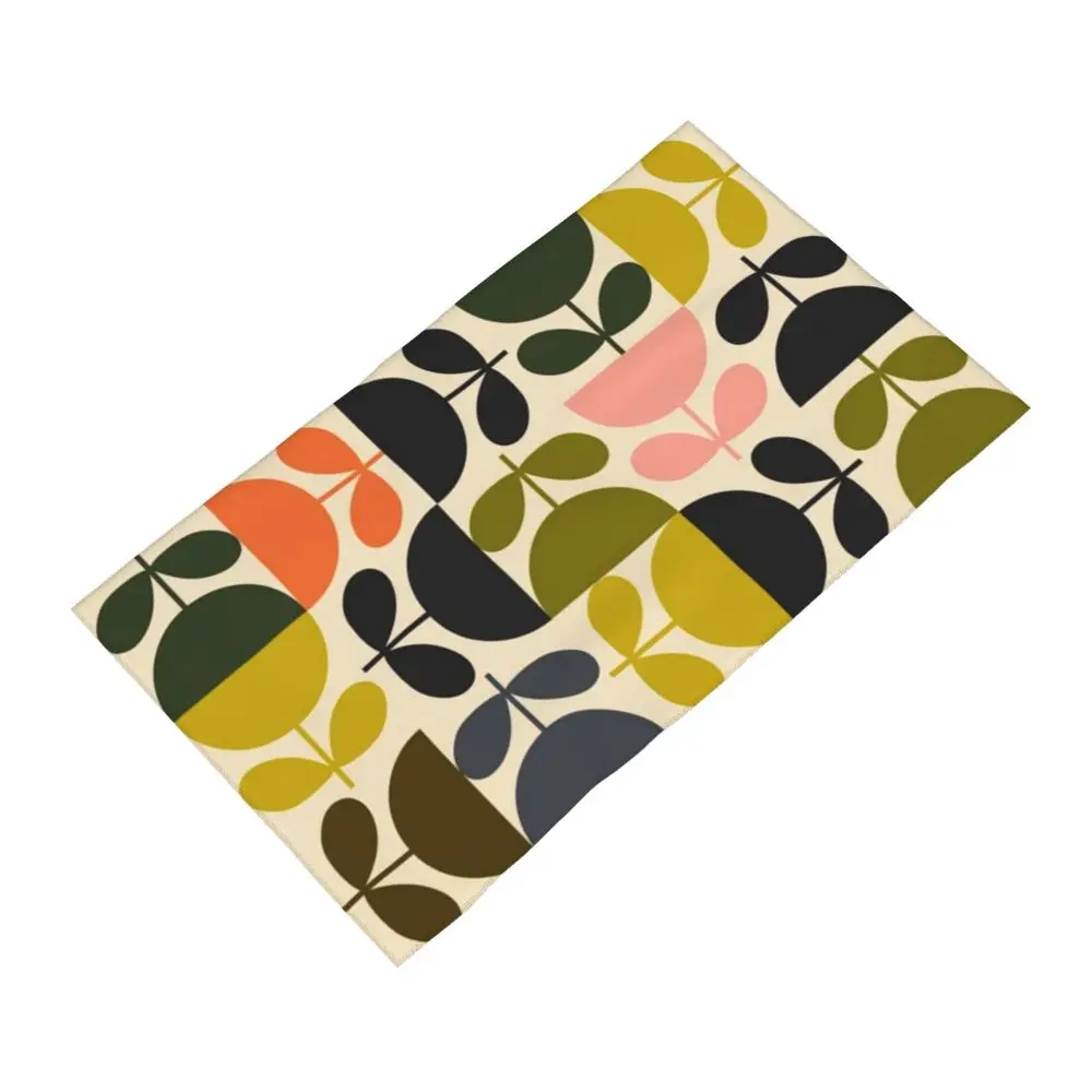 Orla Kiely Flower Face Towel Personalized Super Soft Cotton Bath Towels