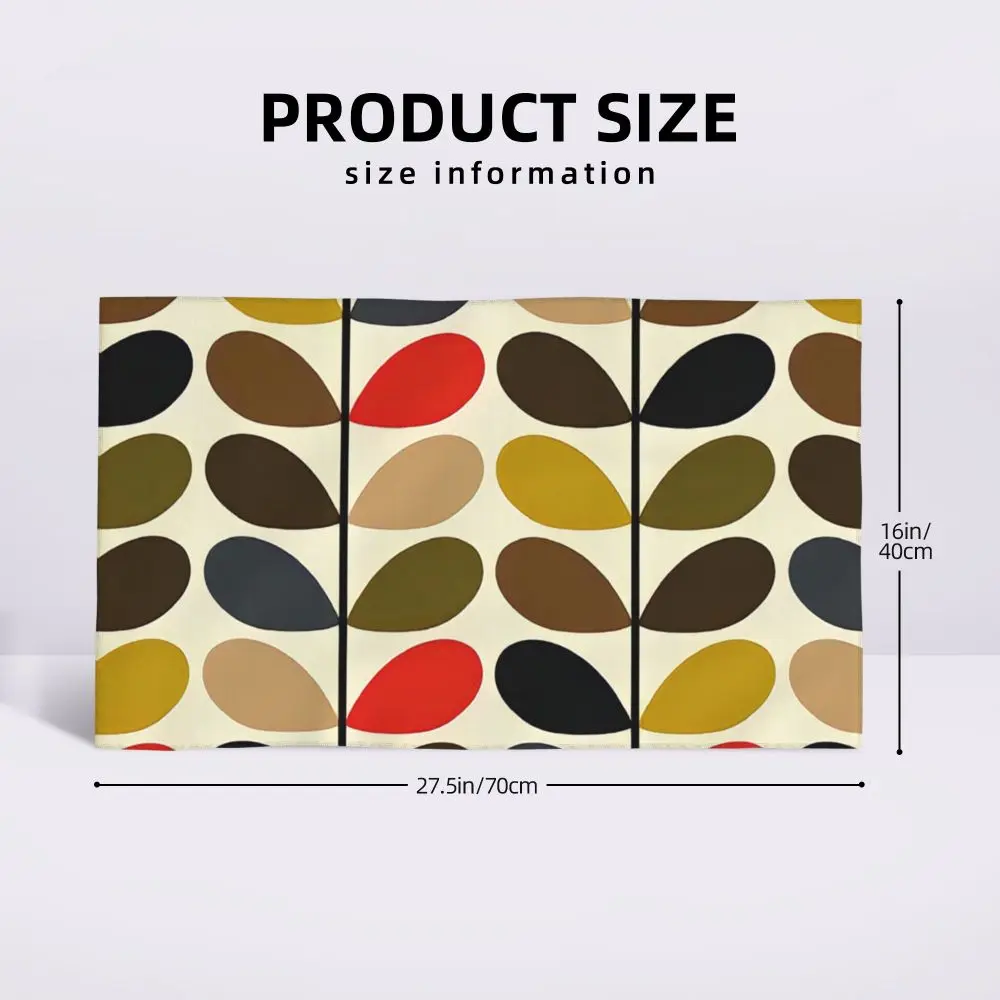 Orla Kiely Flower Face Towel Personalized Super Soft Cotton Bath Towels