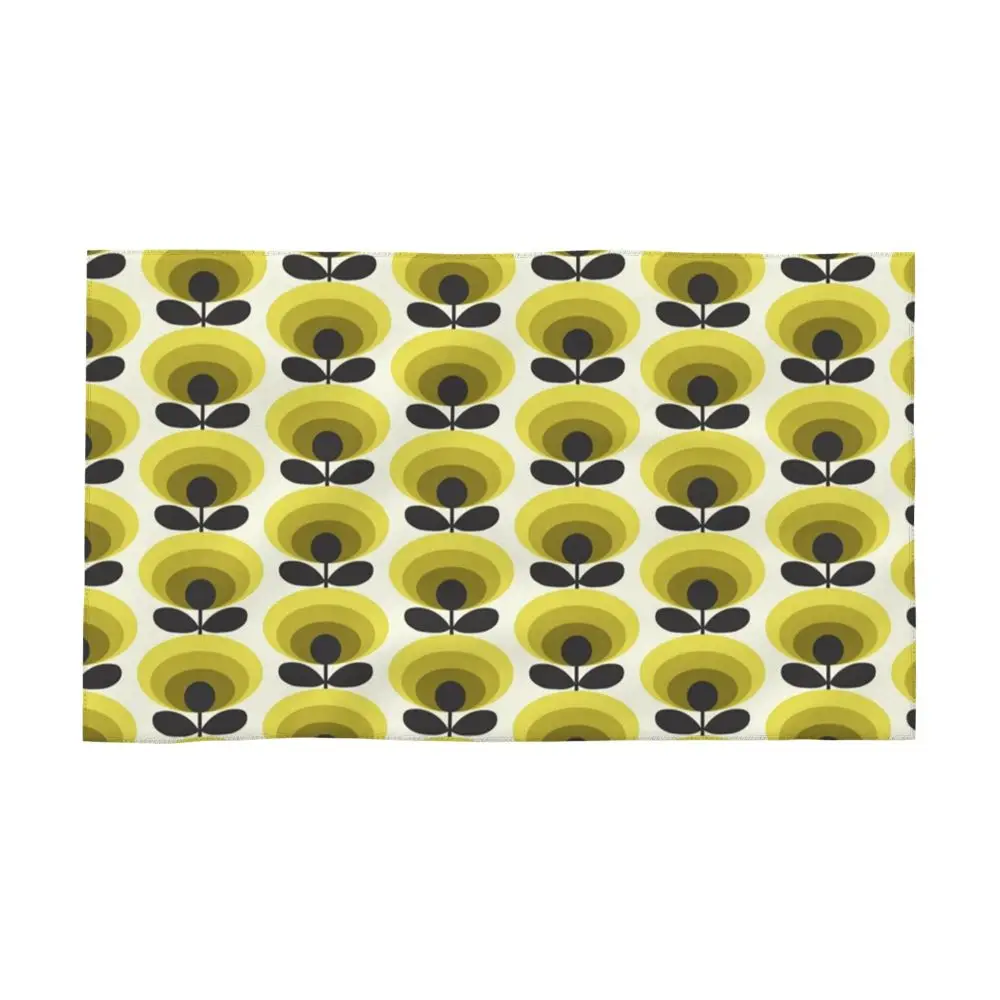Orla Kiely Flower Face Towel Personalized Super Soft Cotton Bath Towels
