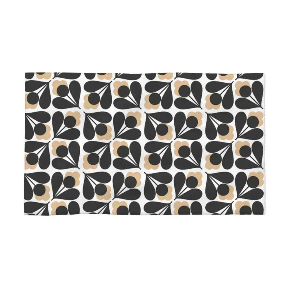 Orla Kiely Flower Face Towel Personalized Super Soft Cotton Bath Towels