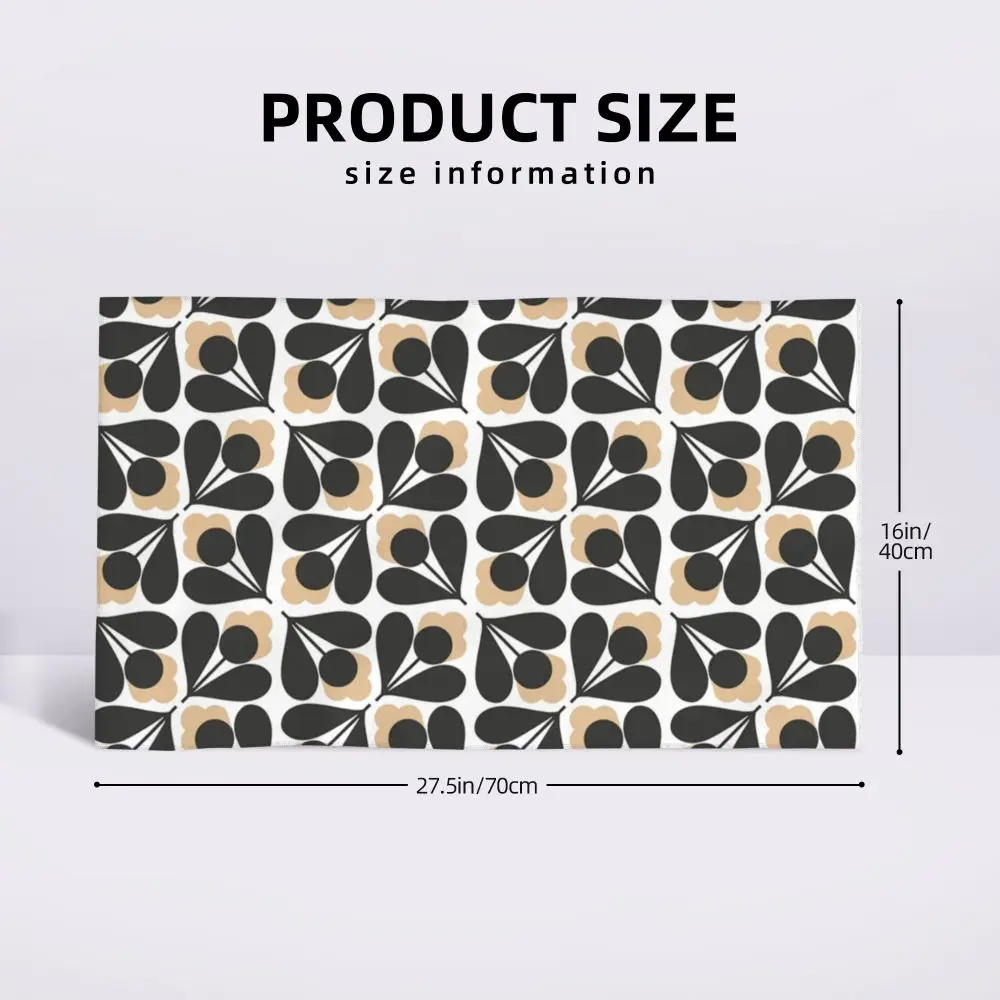 Orla Kiely Flower Face Towel Personalized Super Soft Cotton Bath Towels