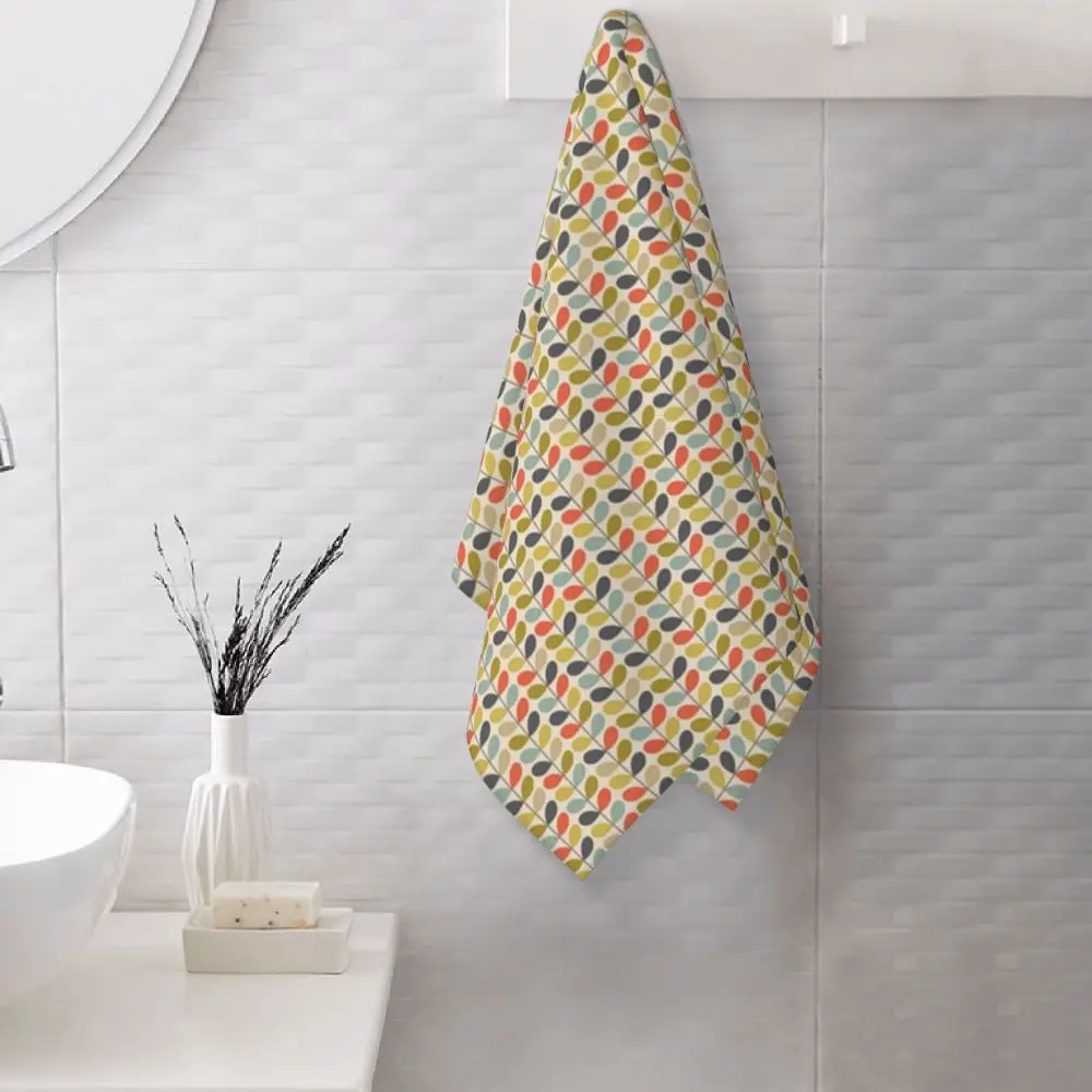 Orla Kiely Flower Face Towel Personalized Super Soft Cotton Bath Towels