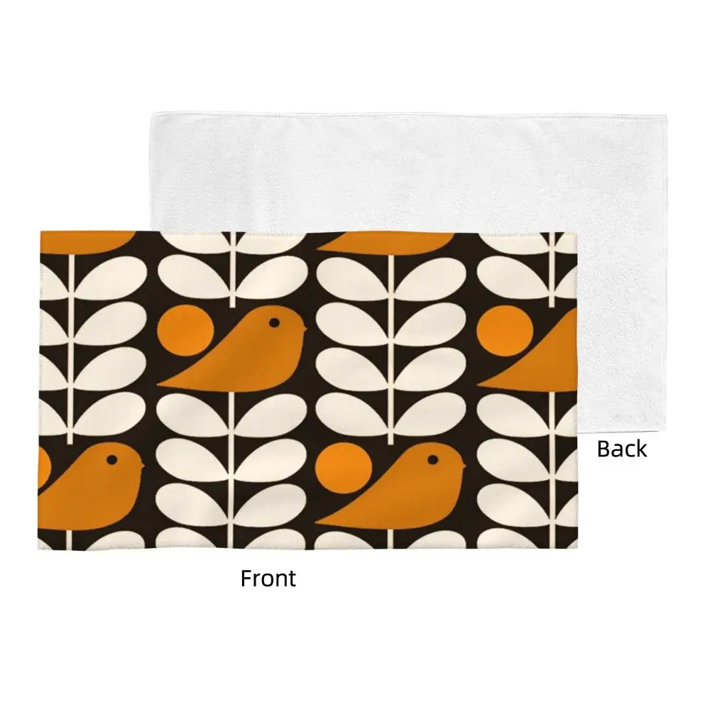 Orla Kiely Flower Face Towel Personalized Super Soft Cotton Bath Towels