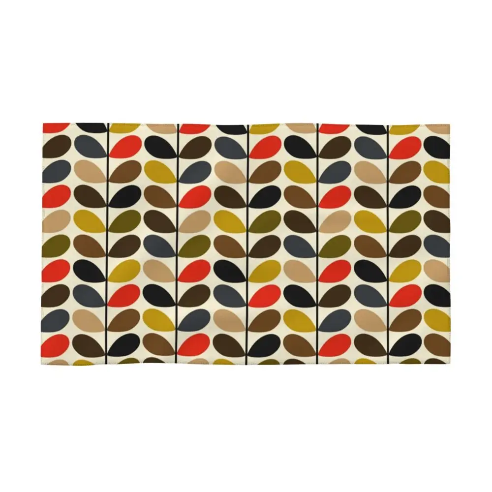 Orla Kiely Flower Face Towel Personalized Super Soft Cotton Bath Towels