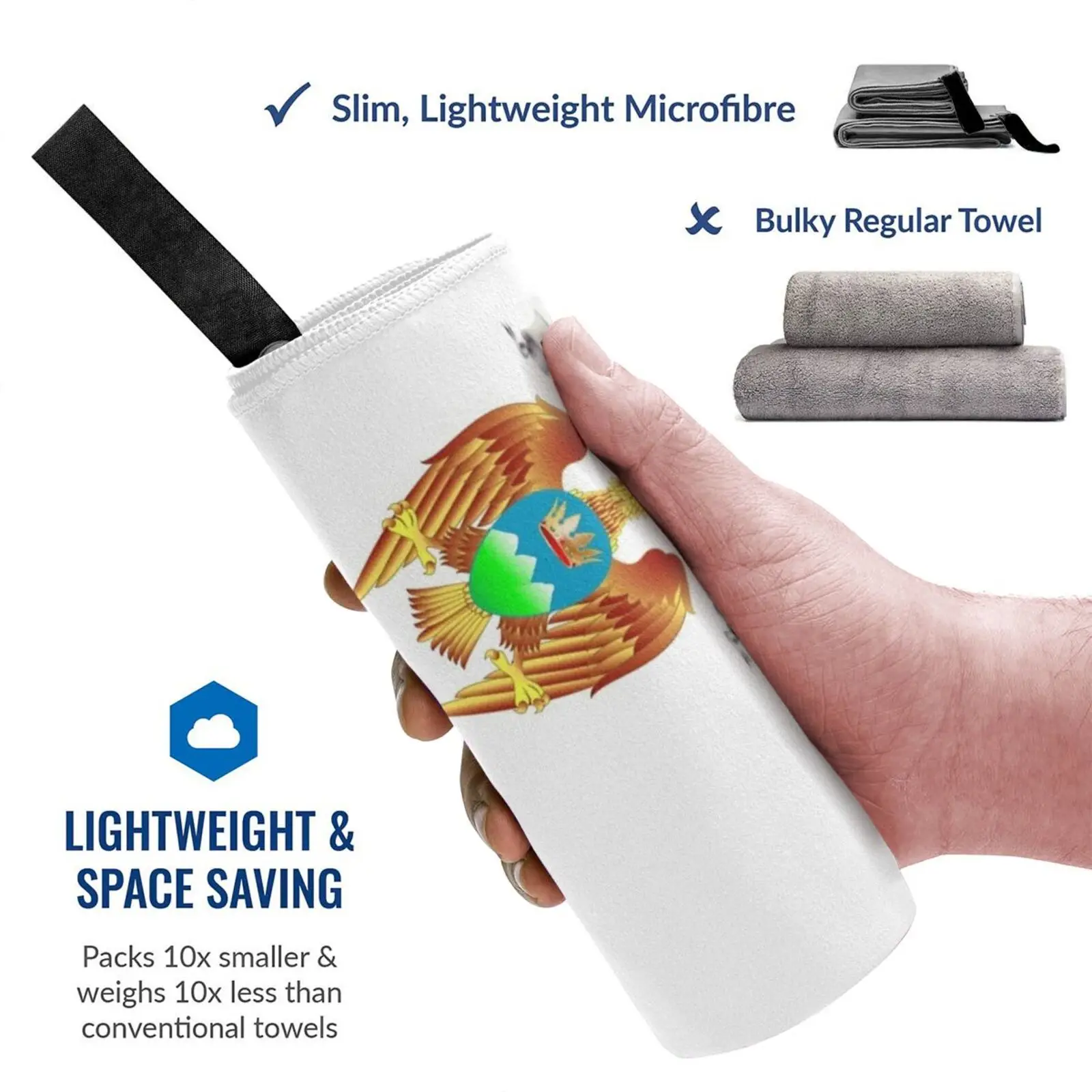 Catanzaro-Coat Of Arms Custom Towel Bath Towel