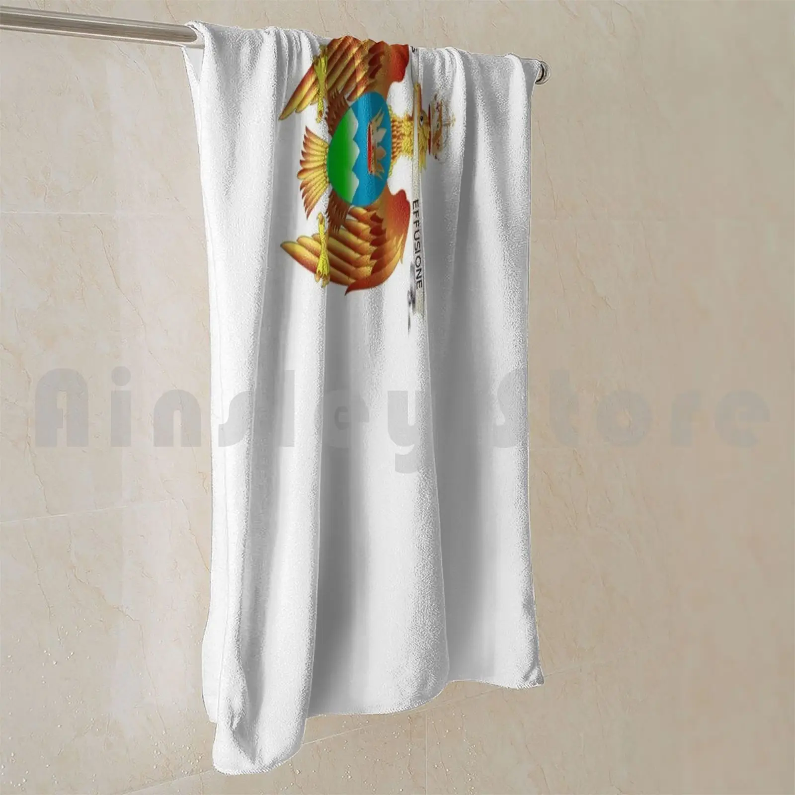 Catanzaro-Coat Of Arms Custom Towel Bath Towel