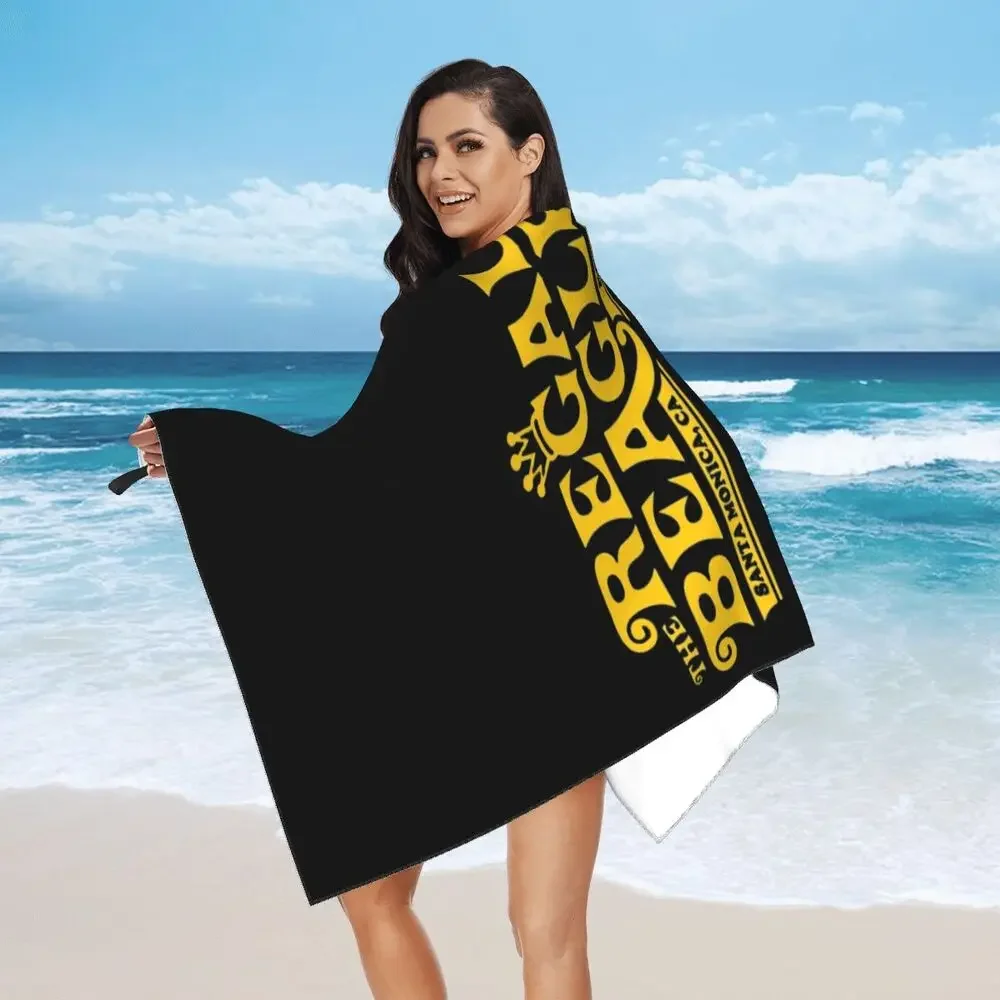 Happy Couch Dog Cute Beagle Beach Towel Soft Microfiber Quick Dry Absorbent Quick Towels For Bath