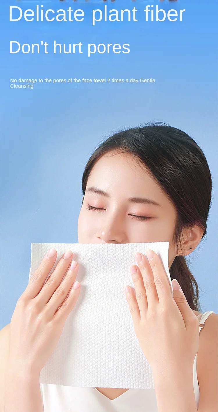 Soft Cotton Towel Disposable Face Towel Towels Bathroom Accessories Dry Rags for Washing and Drying Face Towels 50/100Pcs Home