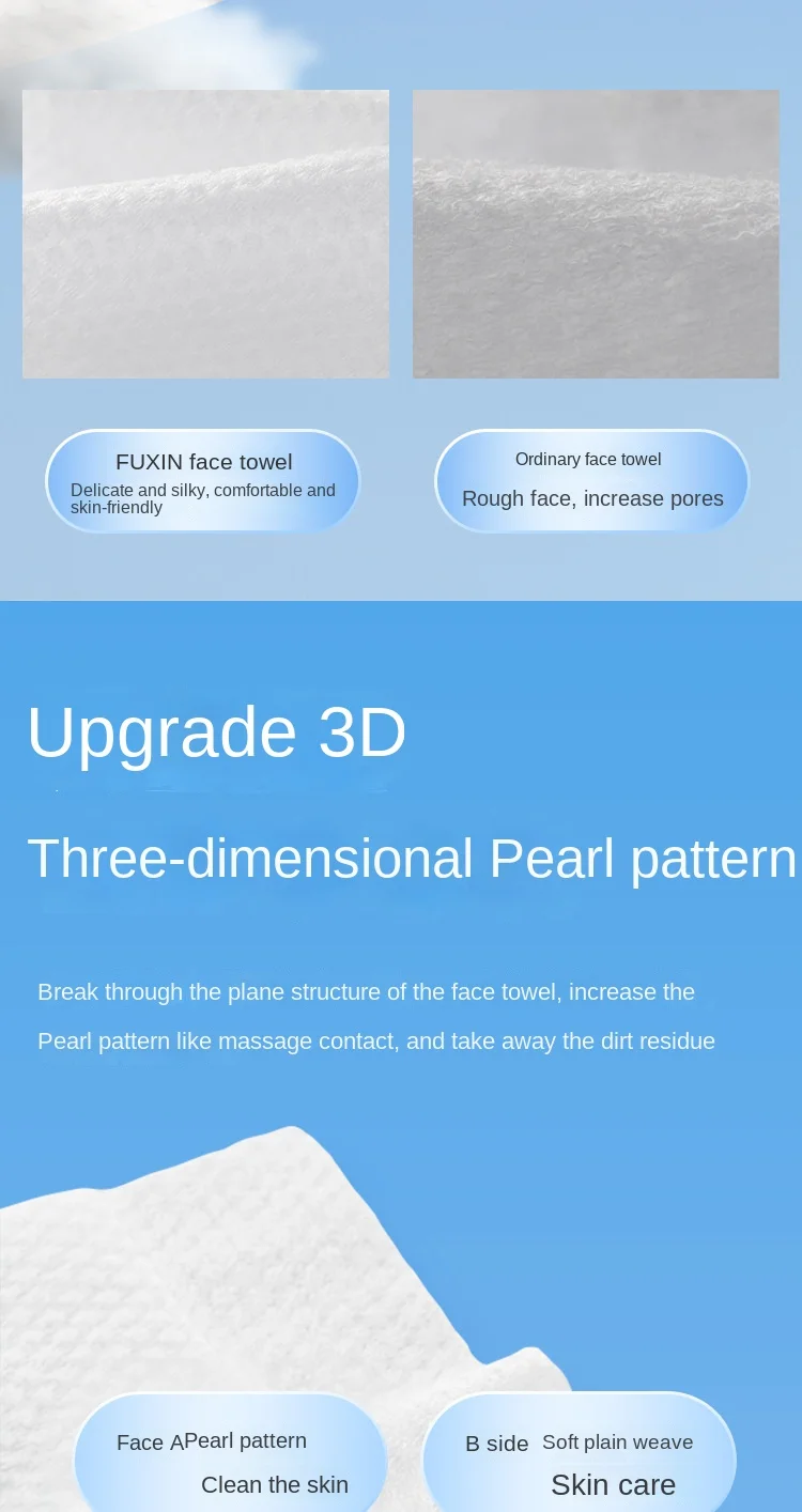 Soft Cotton Towel Disposable Face Towel Towels Bathroom Accessories Dry Rags for Washing and Drying Face Towels 50/100Pcs Home