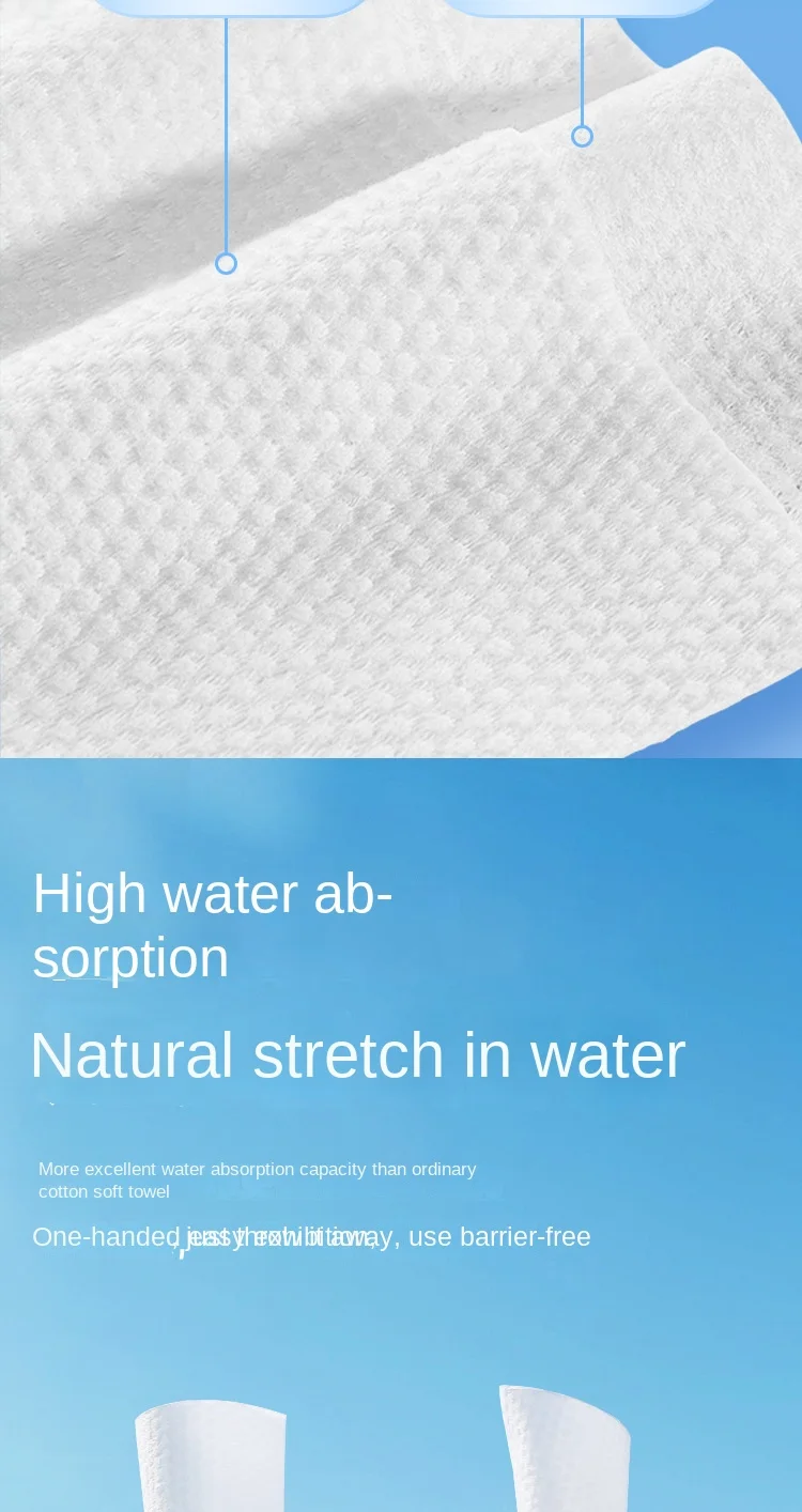 Soft Cotton Towel Disposable Face Towel Towels Bathroom Accessories Dry Rags for Washing and Drying Face Towels 50/100Pcs Home