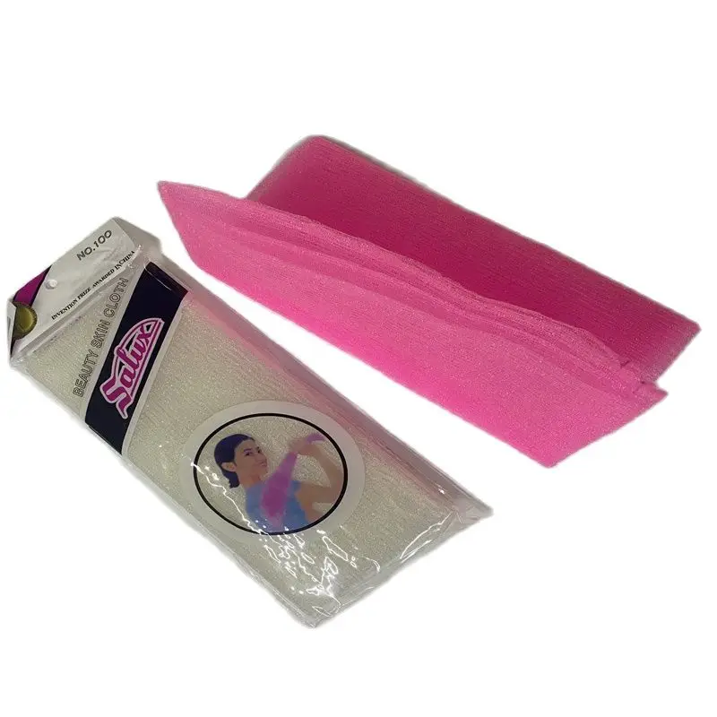 1pcs/lot beauty skin exfoliating cloth washcloth Japanese body wash towel nylon bath towel skin polishing towel