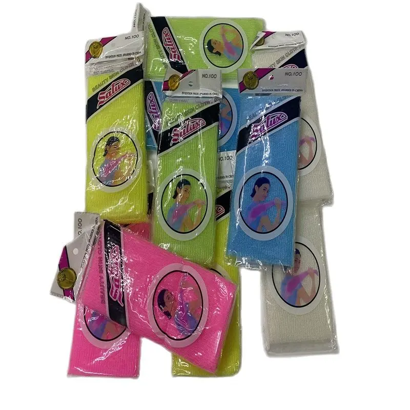 1pcs/lot beauty skin exfoliating cloth washcloth Japanese body wash towel nylon bath towel skin polishing towel