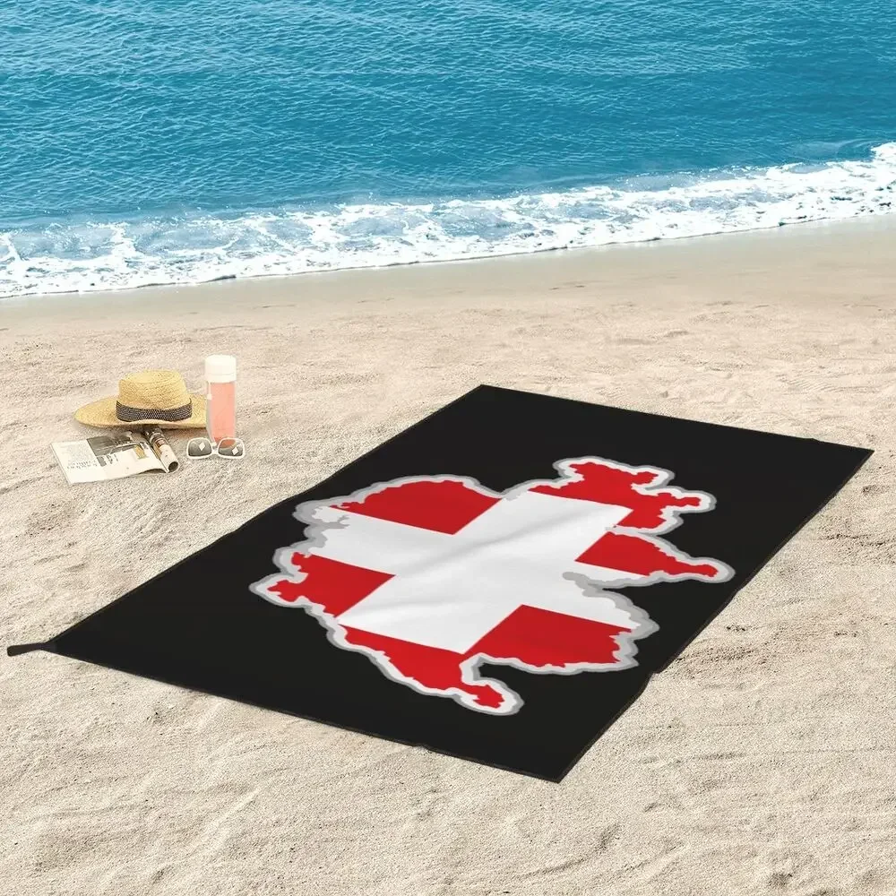 Swiss Switzerland Flag Beach Towel Soft Microfiber Quick Dry Absorbent Quick Towels For Pool