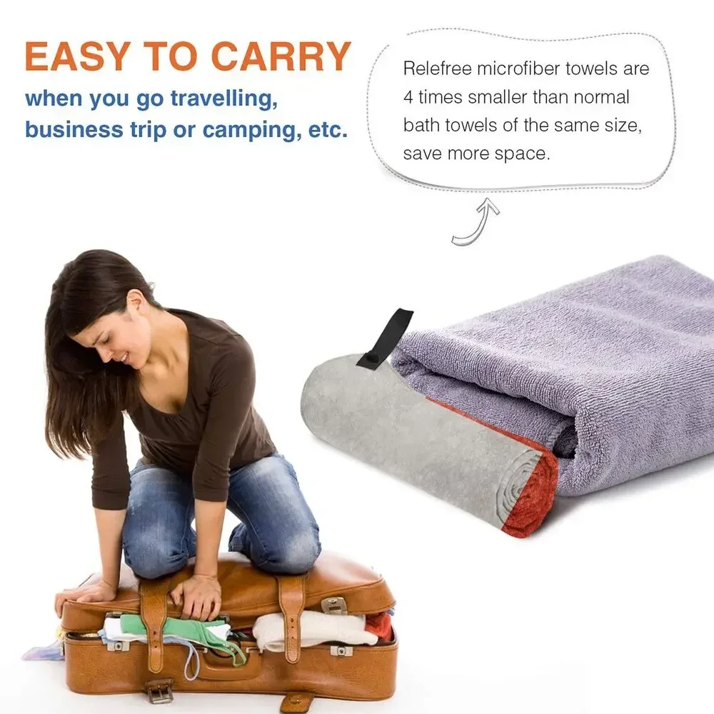 Swiss Switzerland Flag Beach Towel Soft Microfiber Quick Dry Absorbent Quick Towels For Pool