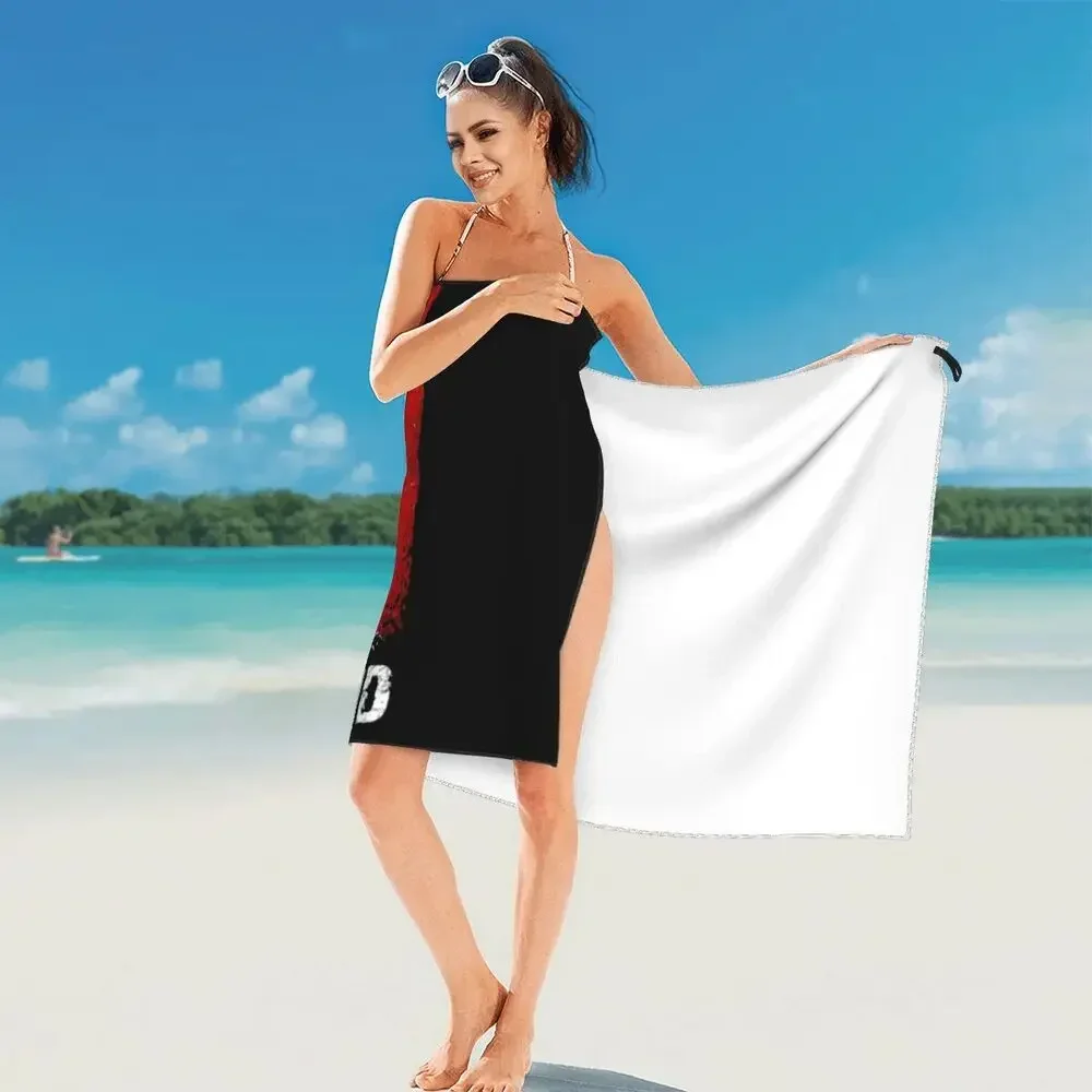 Swiss Switzerland Flag Beach Towel Soft Microfiber Quick Dry Absorbent Quick Towels For Pool