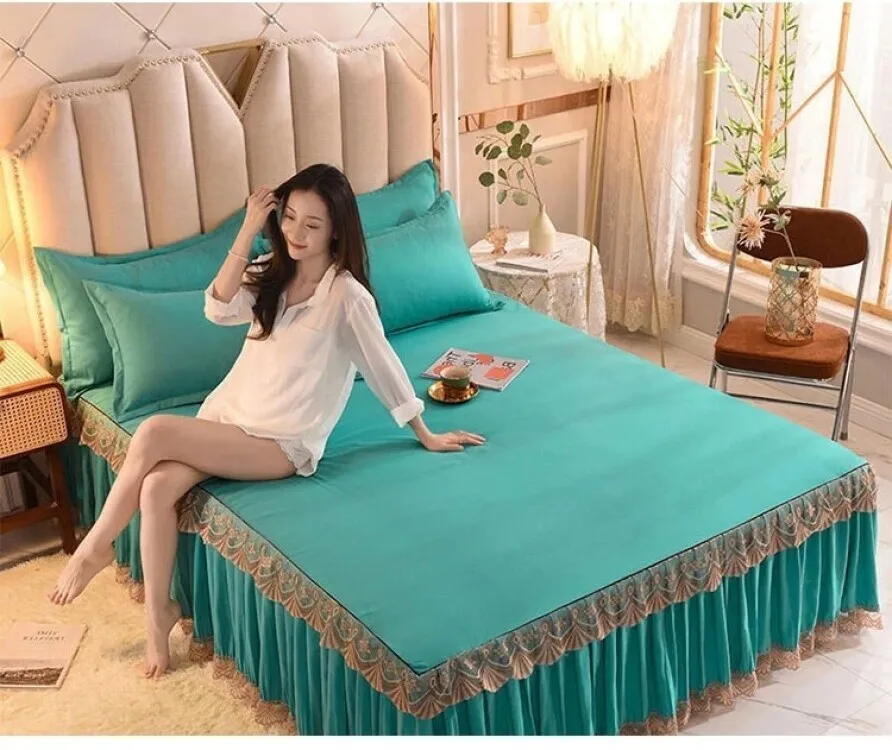 SL-XM three-piece lace bed