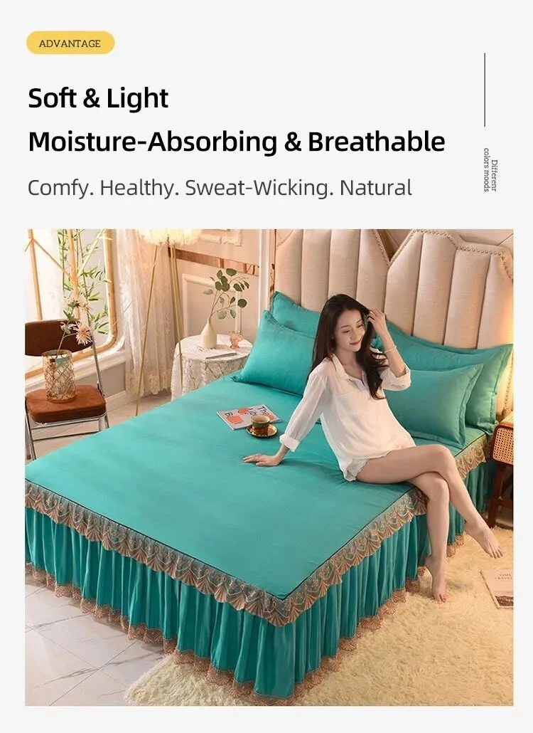 SL-XM three-piece lace bed