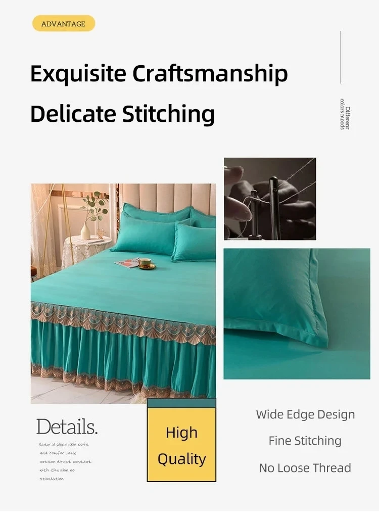 SL-XM three-piece lace bed