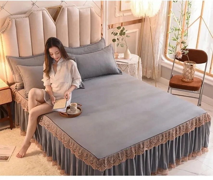 SL-XM three-piece lace bed