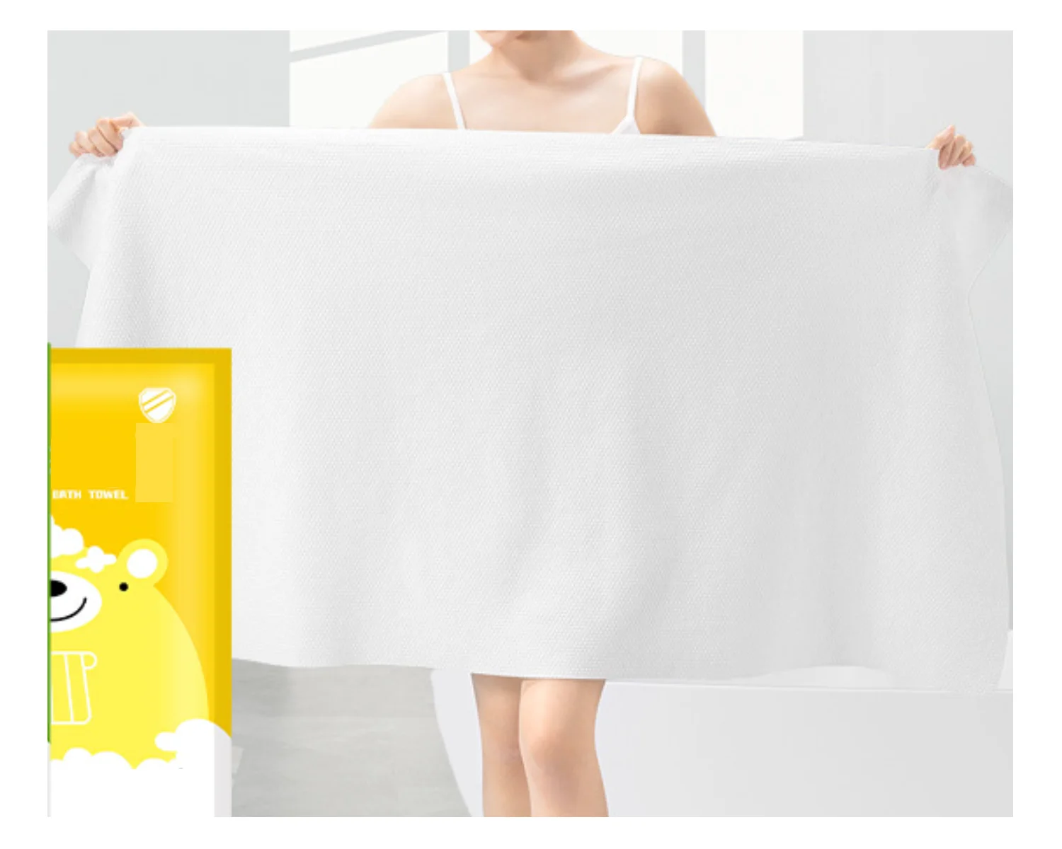 Thickened Disposable Bed Sheets Set, Duvet Covers, Pillowcases, Skin Friendly Material, Cartoon Print, Hotel Travel