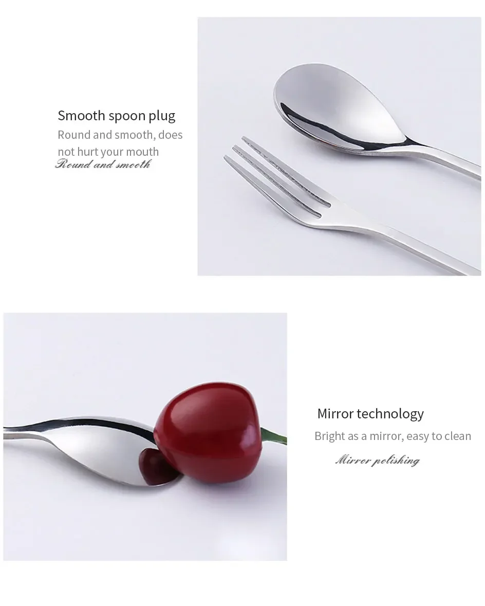 Creative Stainless Steel Leaves Spoon Fruit Fork/Coffee Spoon/Dessert Ice Cream Scoop Kitchen Accessories Tableware Decoration