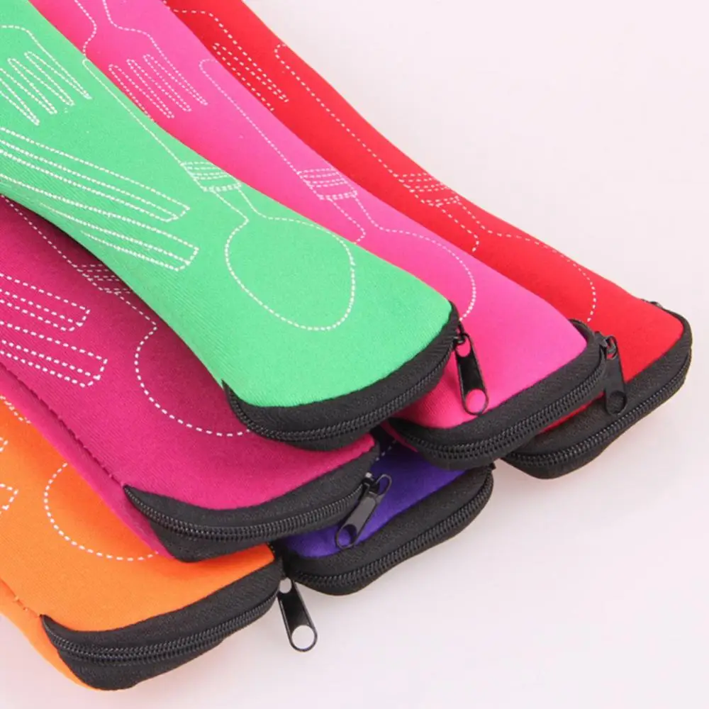 1Pcs Portable Travel Cutlery Bag Flip Cover Type Cutlery Case Kitchen Students Picnic Fork Spoon Case Household Dinnerware Bag 1Pcs Portable Travel Cutlery Bag Flip Cover Type Cutlery Case Kitchen Students Picnic Fork Spoon Case Household Dinnerware Bag