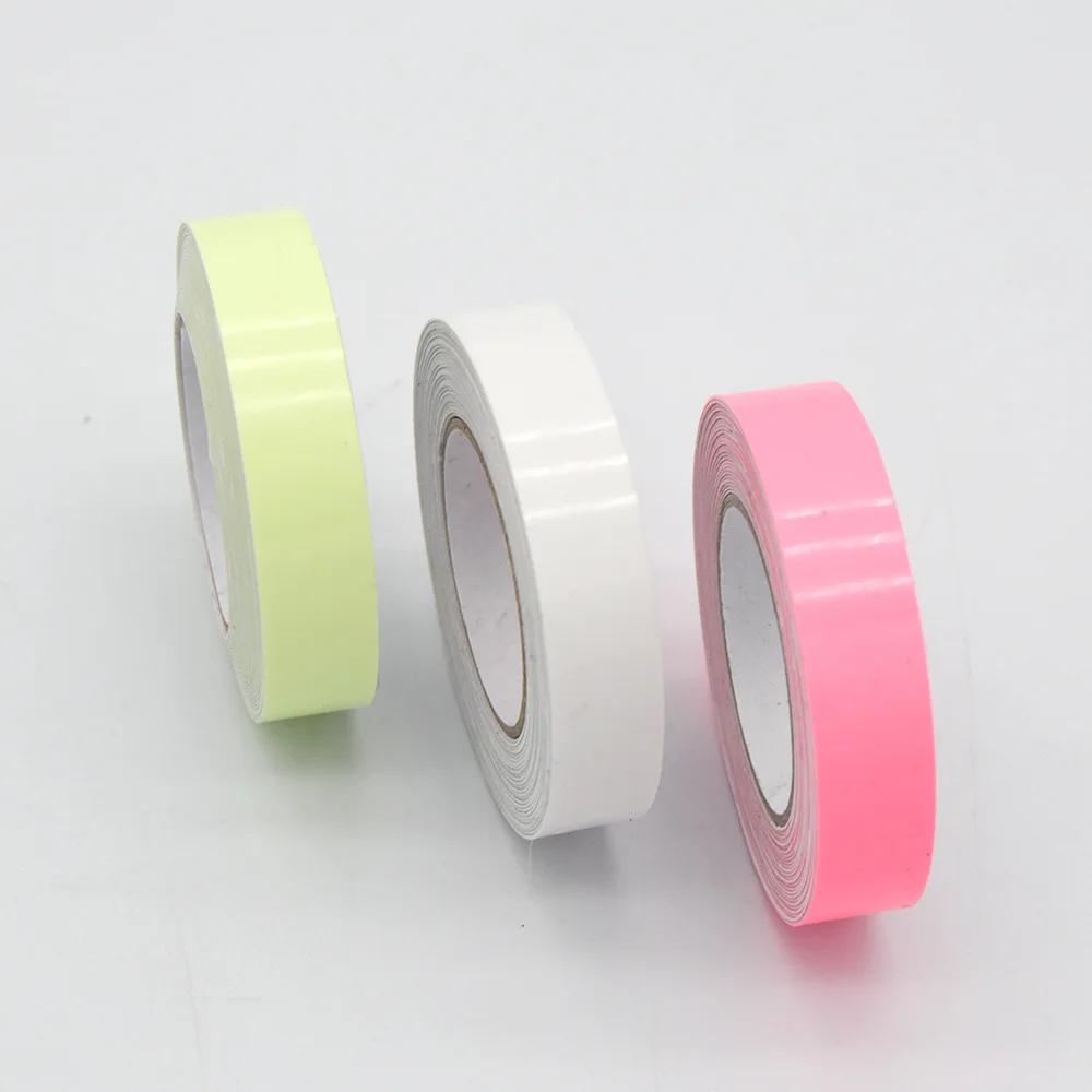 1Roll Fluorescent Self-Adhesive Glow-In-The-Dark Tape Light Strip Fire Channel Stage Decoration Safety Exit Warning Sticker Tape