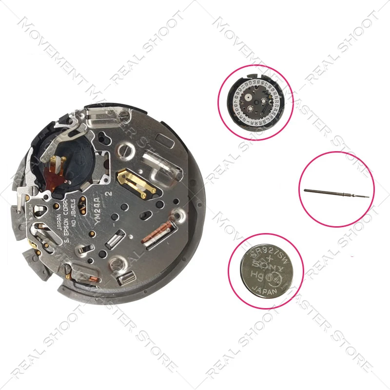 Japan Tianma Du () Movement Ym24 Quartz Movement Brand New & Original Watch Accessories