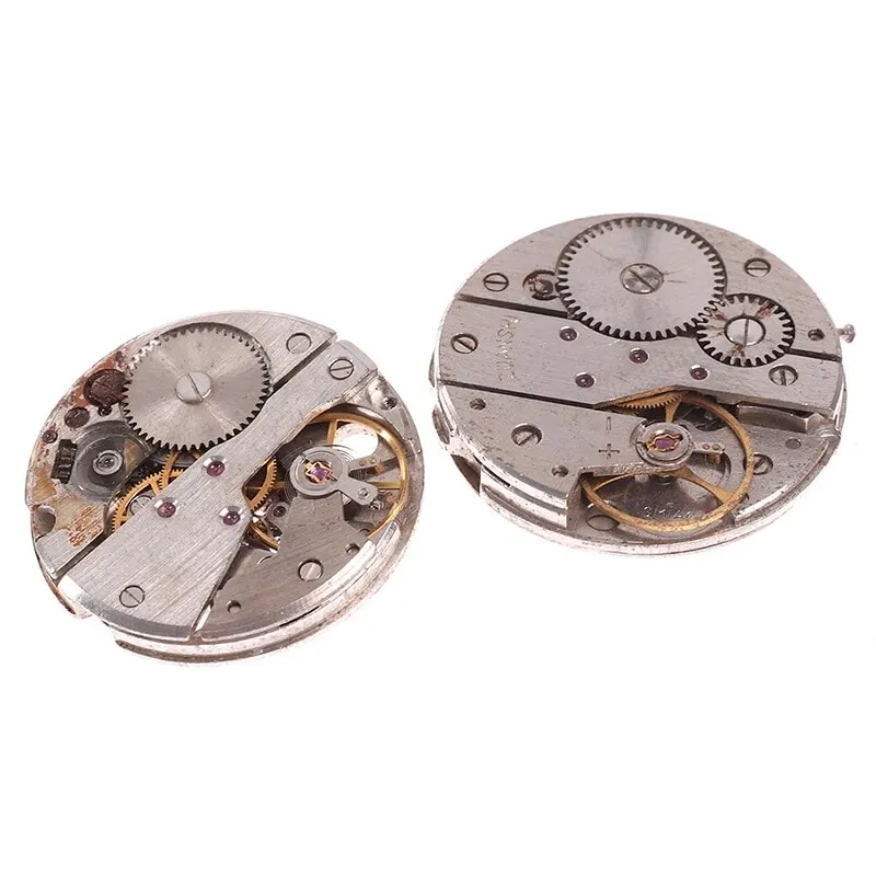 Steampunk Old Watch Movement Parts Gears Cogs Wheels Assorted Art DIY【Random】