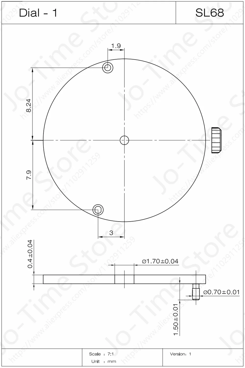 Sunon Sl68 Quartz Watch Movement Cheap Alternative To 2035 Movement Accessories Repairing Replacement Partswatch Movement