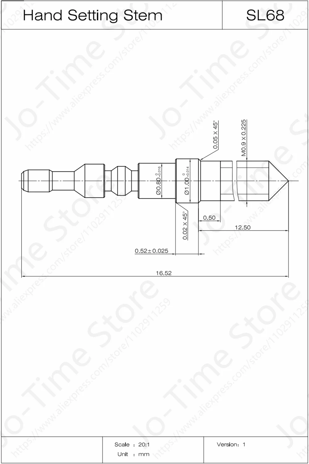 Sunon Sl68 Quartz Watch Movement Cheap Alternative To 2035 Movement Accessories Repairing Replacement Partswatch Movement