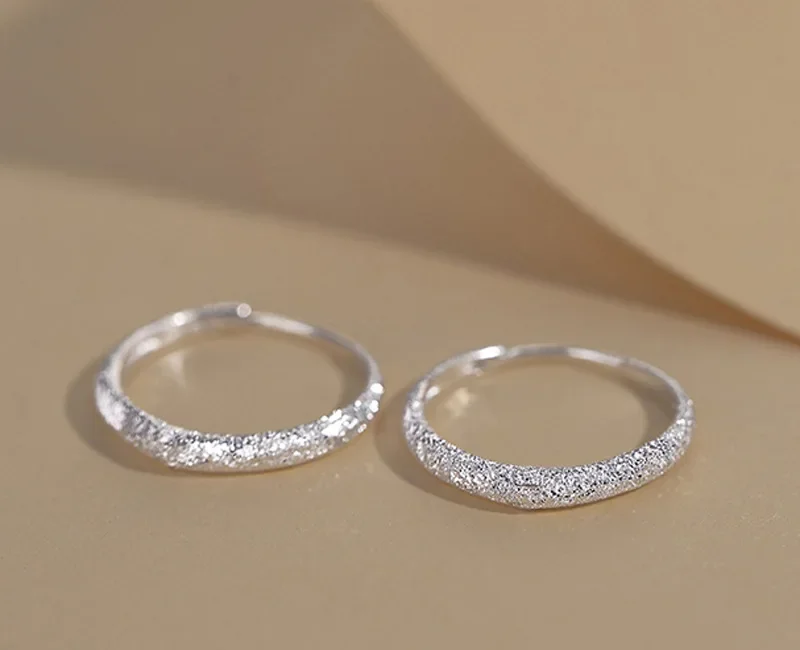 925 Silver Needle Piercing Circle Charm Hoop Earring For Women Girls Party Wedding  Jewelry