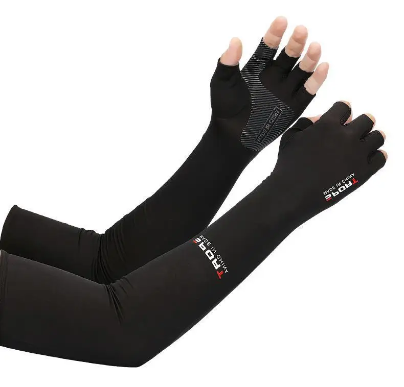 Cool Men Women Arm Sleeve Gloves Running Cycling Sleeves Fishing Bike Sport Protective Arm Warmers UV Protection Cover
