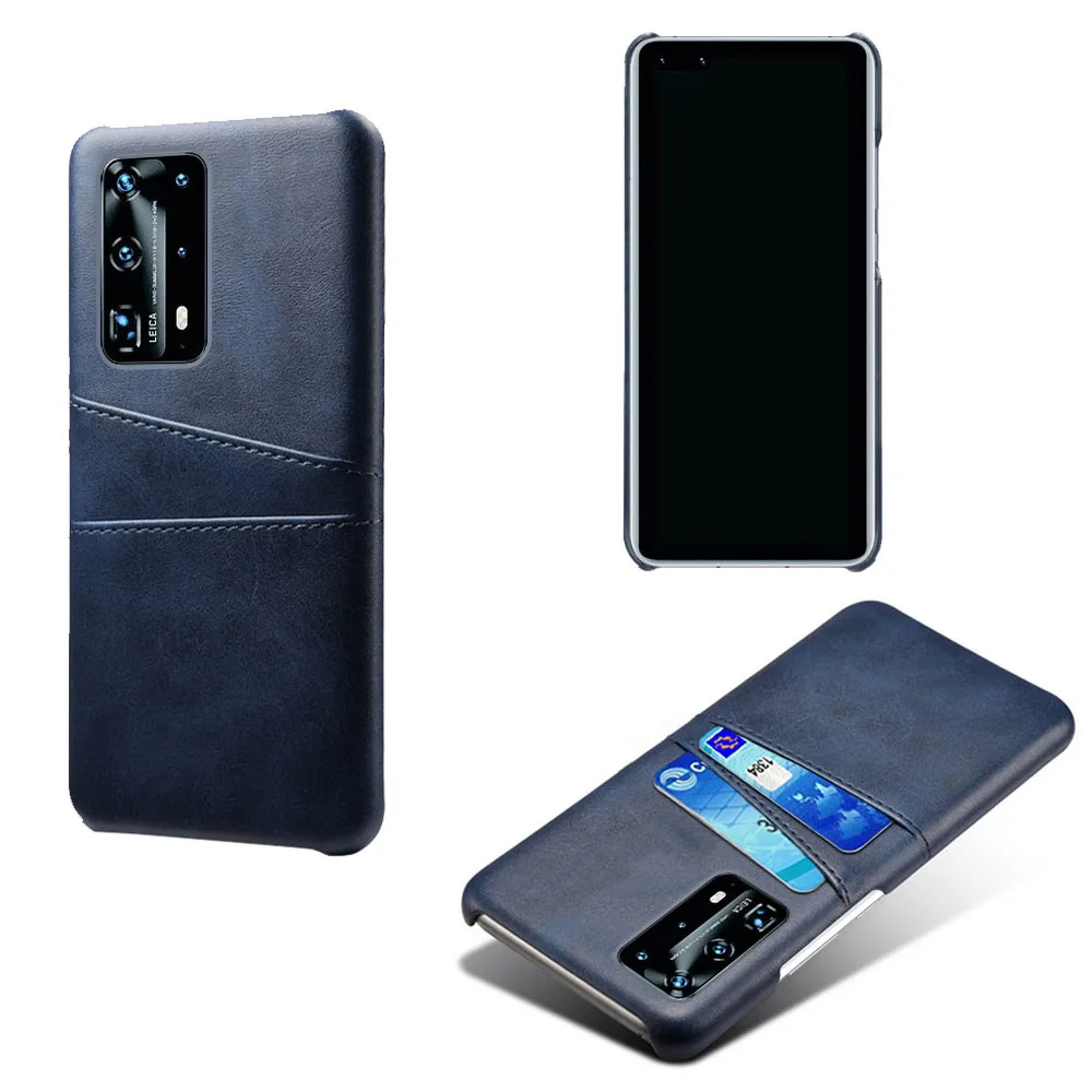 For Huawei P40 Pro Lite Card Slot Holder PU Leather Case For Huawei P40 P40pro P40lite P30 P20 Mate 30 pro 20 lite Cover Capa