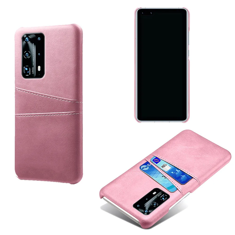 For Huawei P40 Pro Lite Card Slot Holder PU Leather Case For Huawei P40 P40pro P40lite P30 P20 Mate 30 pro 20 lite Cover Capa