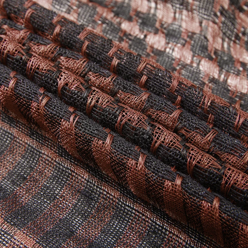 Houndstooth Scarf Plaid Hijab Bandana Hiking Scarves Arab Tactical Elegant Womens Shawl Shemagh Light Tassel For Men 100X100cm