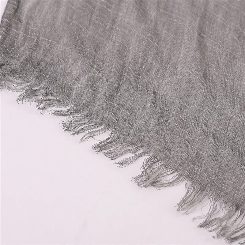 2024 NEW Autumn New Cotton Pashmina Shawl Lady Wrap Warm Winter Scarves Solid Design Print Female Foulard Beach Stoles Scarf