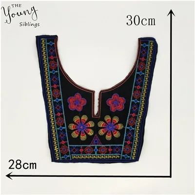 High Quality Lace Collar DIY Embroidery Ethnic Style Lace Neckline Decorative Clothes Neckline Accessories Decals