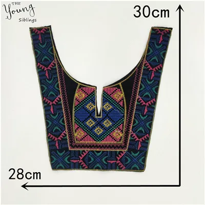 High Quality Lace Collar DIY Embroidery Ethnic Style Lace Neckline Decorative Clothes Neckline Accessories Decals