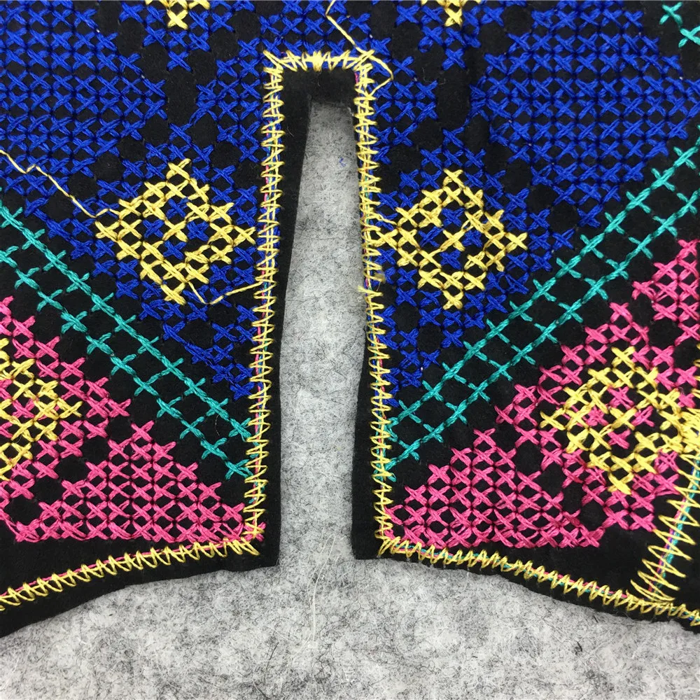 High Quality Lace Collar DIY Embroidery Ethnic Style Lace Neckline Decorative Clothes Neckline Accessories Decals