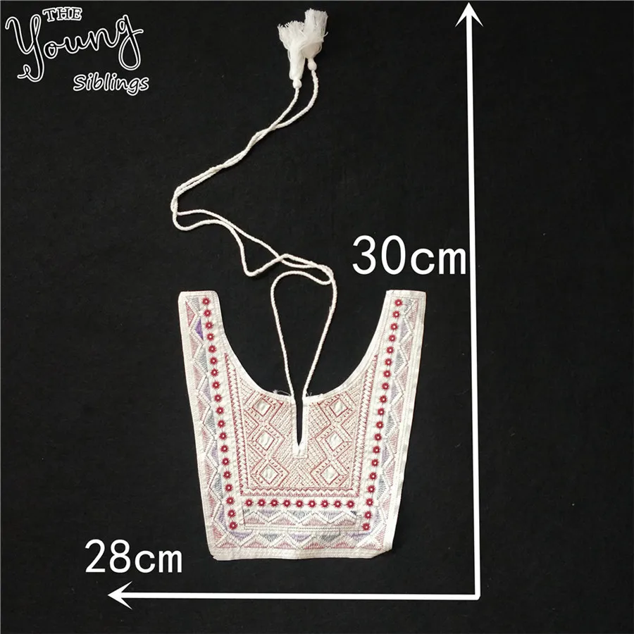 High Quality Lace Collar DIY Embroidery Ethnic Style Lace Neckline Decorative Clothes Neckline Accessories Decals
